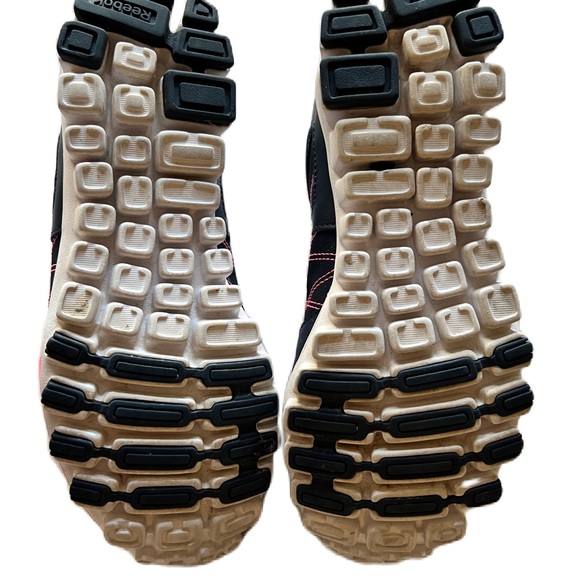 Reebok Realflex Cross training Running Athletic Shoe. Navy/Pink Size 8 - Picture 2 of 6